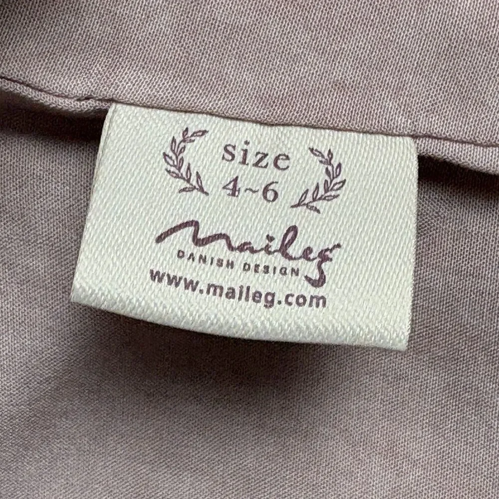 NEW Maileg Bolero Girls 4-6 Rose Pink Ballerina Dance Dress Up Shrug Jacket RARE